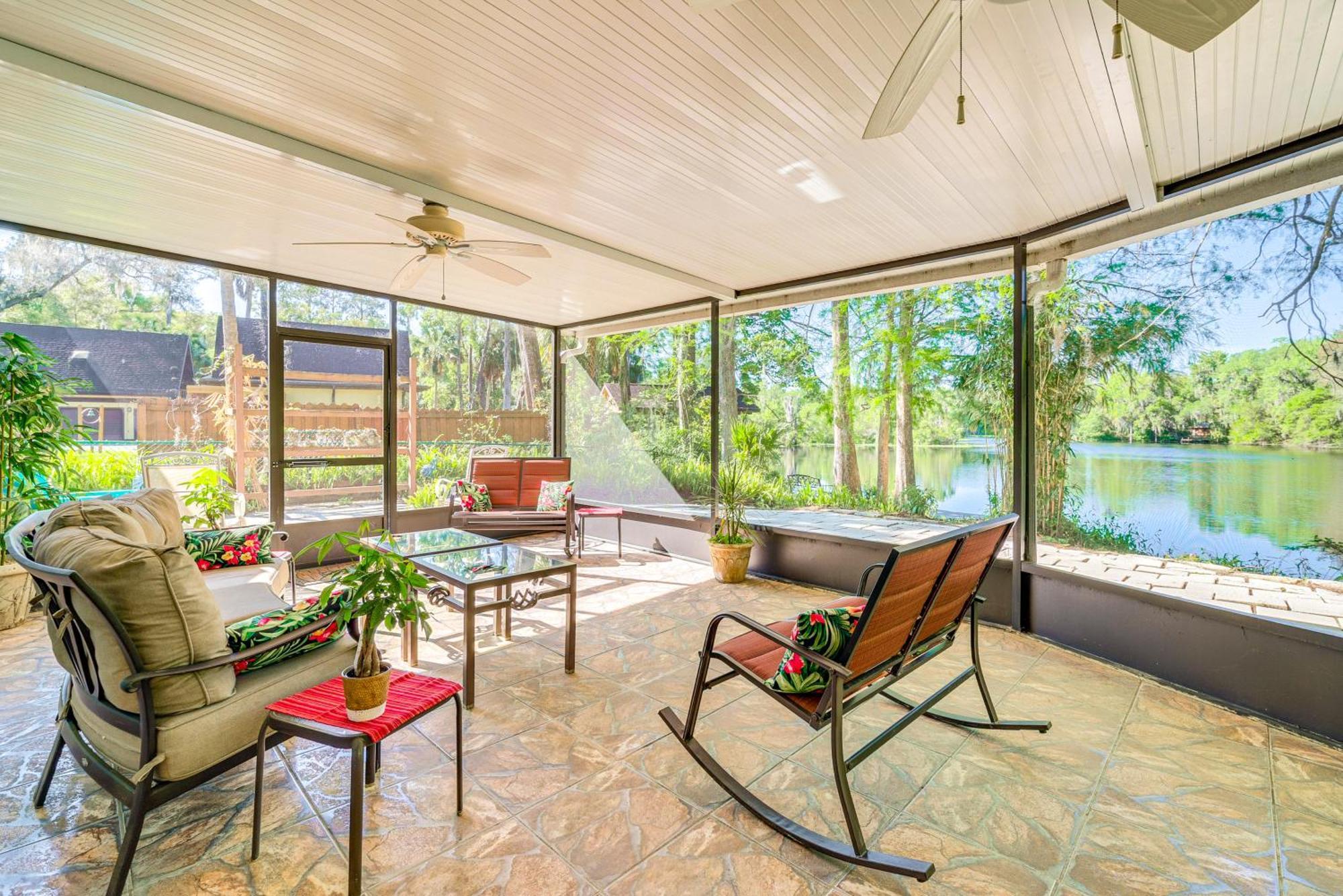 Waterfront Dunnellon Home With Private Dock And Lanai! Zewnętrze zdjęcie