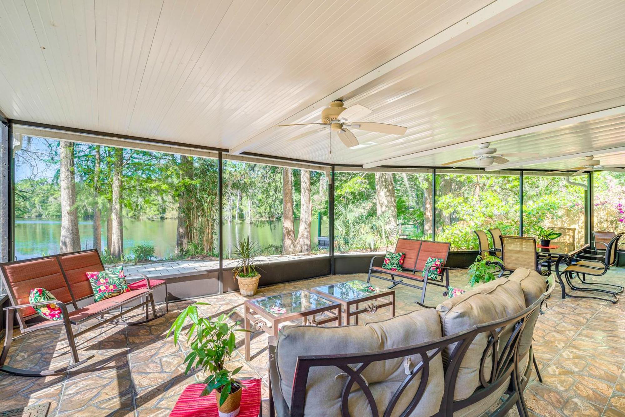 Waterfront Dunnellon Home With Private Dock And Lanai! Zewnętrze zdjęcie
